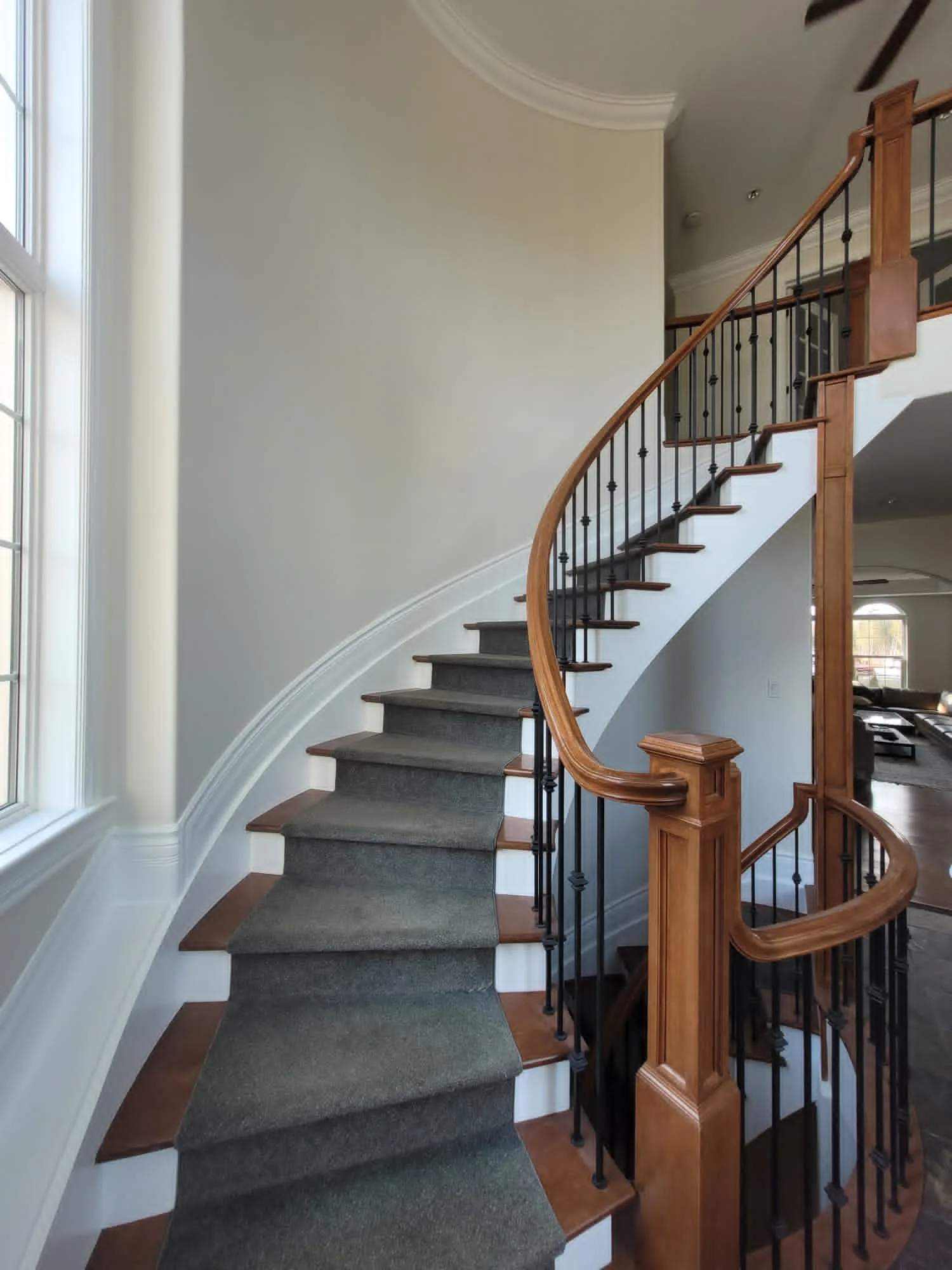 Staircase Detail: Railing Work