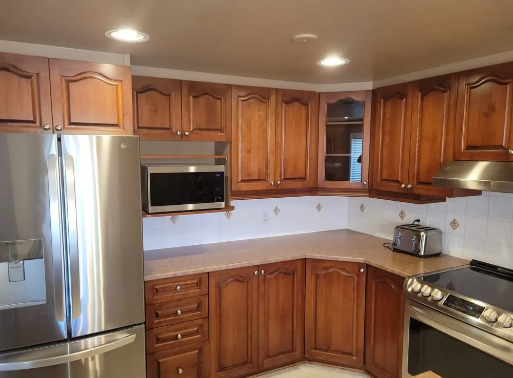 Before: Cabinet Painting